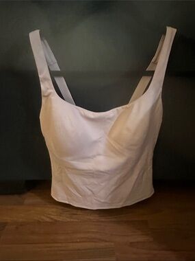 NIKE SKIMS  Square Neck tank top in the color Himalayan.